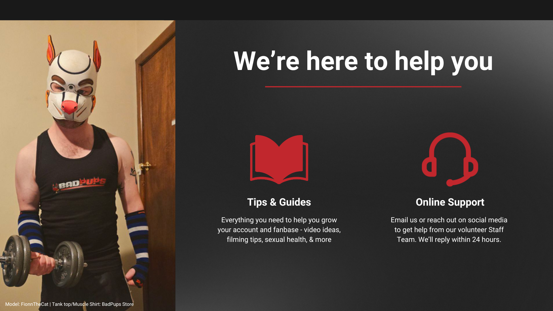 Grow your audience on BadPups