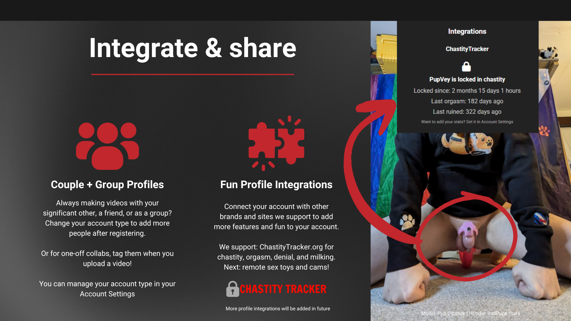 Creator benefits on BadPups